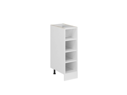 Etagère De Cozinha R Line, 25cm Sem Pt, Branco, Vicco