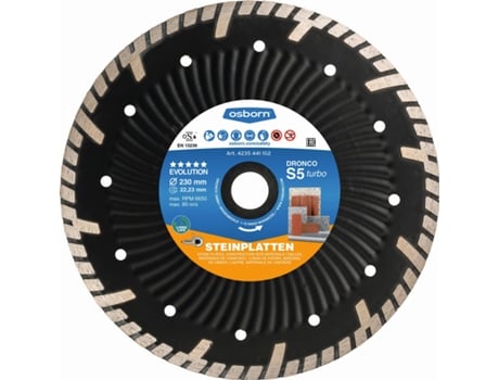 Dronco-S5Turboprotect-125-Evolution S5 Turbo Protect Disco Diamantado Placas De Pedra Ø 125 Mm