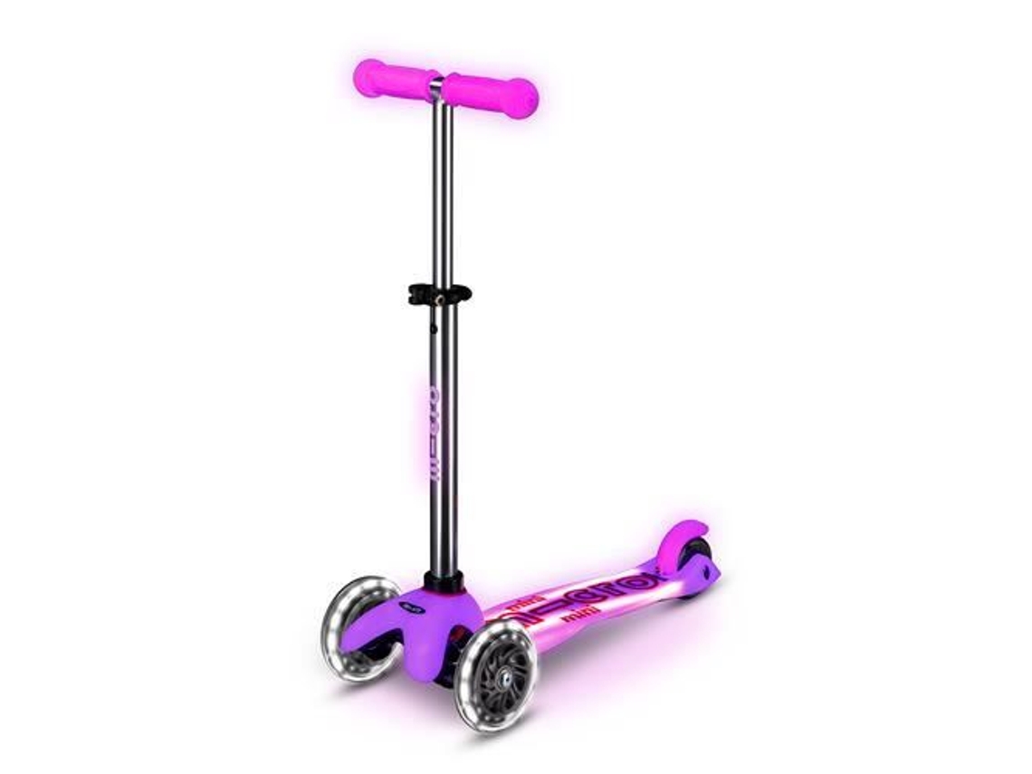 Micro - MMD213 - Mini Scooter Micro Deluxe Glow LED Plus Rosa