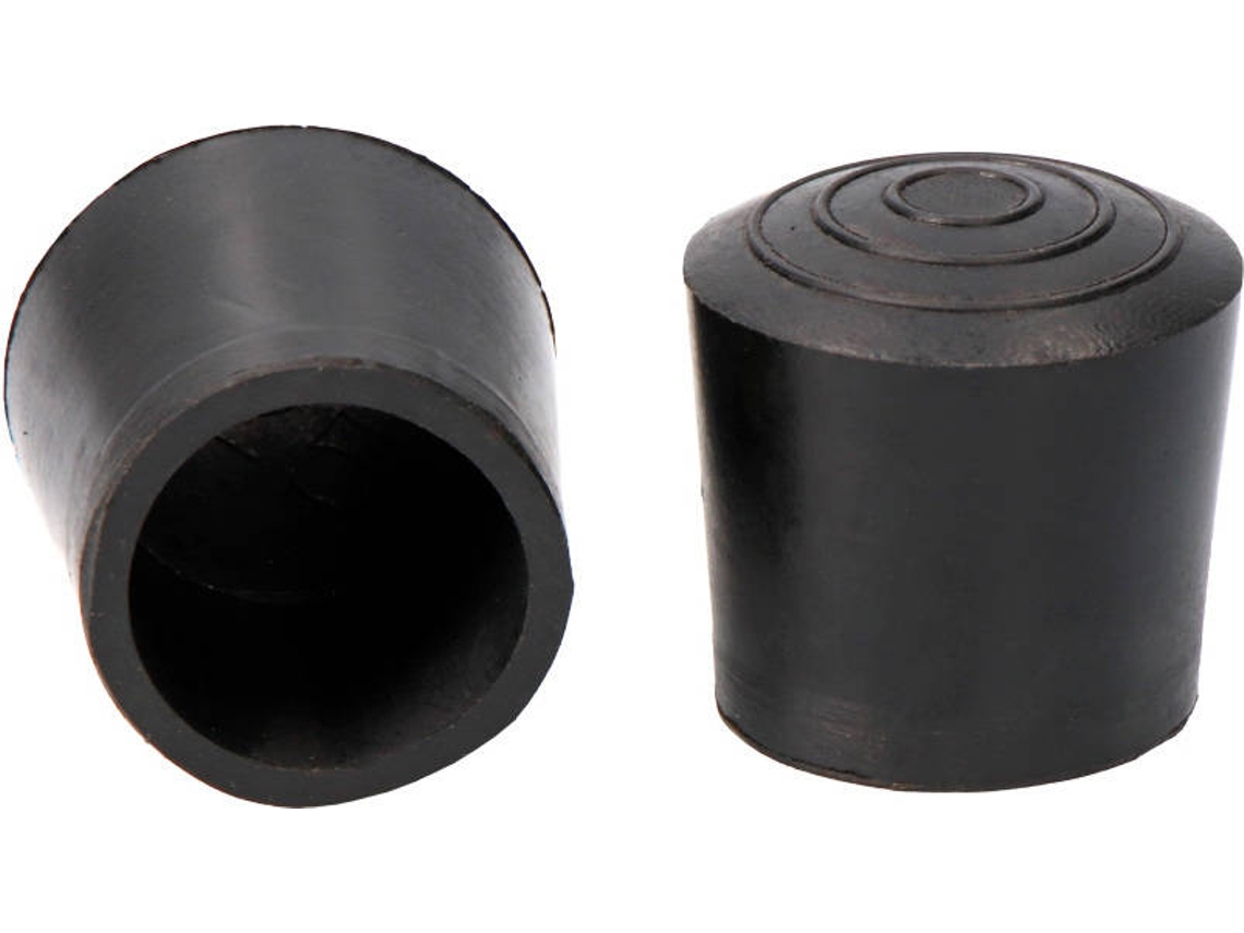 Topo Sistema Exterior Borracha Cambesa Ø22Mm Preto