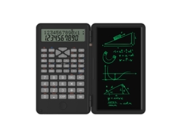Calculadora Científica Com Tábua Apagável 240 Funções 2 Linhas Lcd Estudantes Do Ensino Médio Universidade Preto
