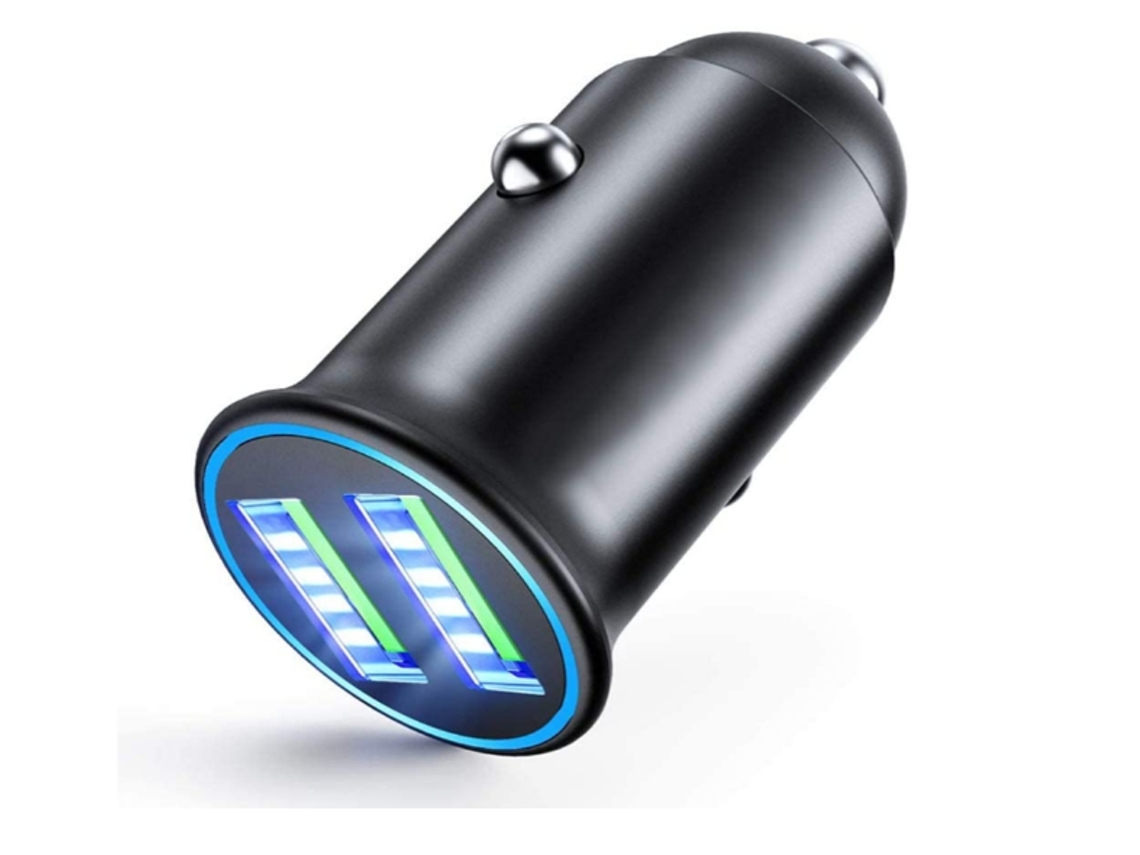 Adaptador Carro Usb Thumb Yizhood Preto