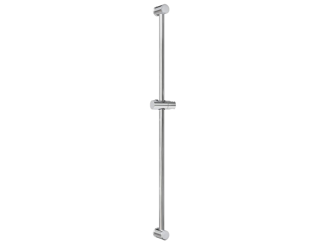 Conjunto 1 Suporte De Chuveiro Vidaxl Cromado Aço Inoxidável (100 Cm)
