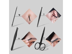 Kit De Manicura E Pedicura Profesional Com Estojo De Aço Inoxidável Para Cuidado De Unhas, Viagem, Homens E Mulheres