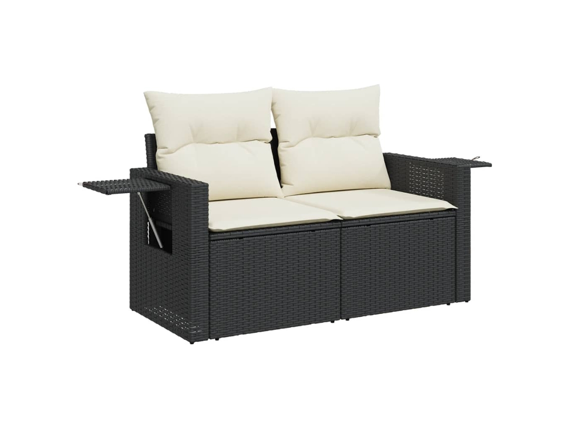 Garden Sofa, Garden Sofas Vidaxl Preto Rattan / Vime (n/a)