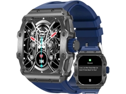 Lurelia Relógio Inteligente Ak65 Masculino Com Chamadas Bluetooth E Ecrã Amoled