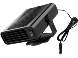 Descarregador portátil para carro com aquecimento rápido e descarregador integrado.