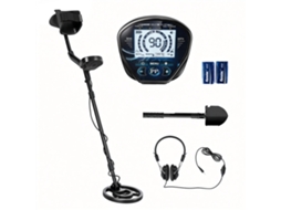 Detector De Metais Ip68 À Prova D'água Com 3 Modos, Fones De Ouvido, Paz E Bobina Tela Lcd 7 Polegadas Profundidade De Detecção