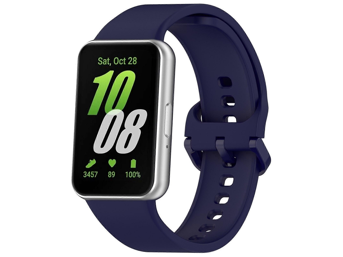 Pulseira De Silicone Com Fivela Colorida E Cor Sólida Xdfind Para Samsung Galaxy Fit3 Sm-r390