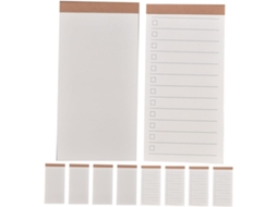 Bloco de notas destacável para planejamento diário, ideal para listas de tarefas, agenda de mesa e uso prático.