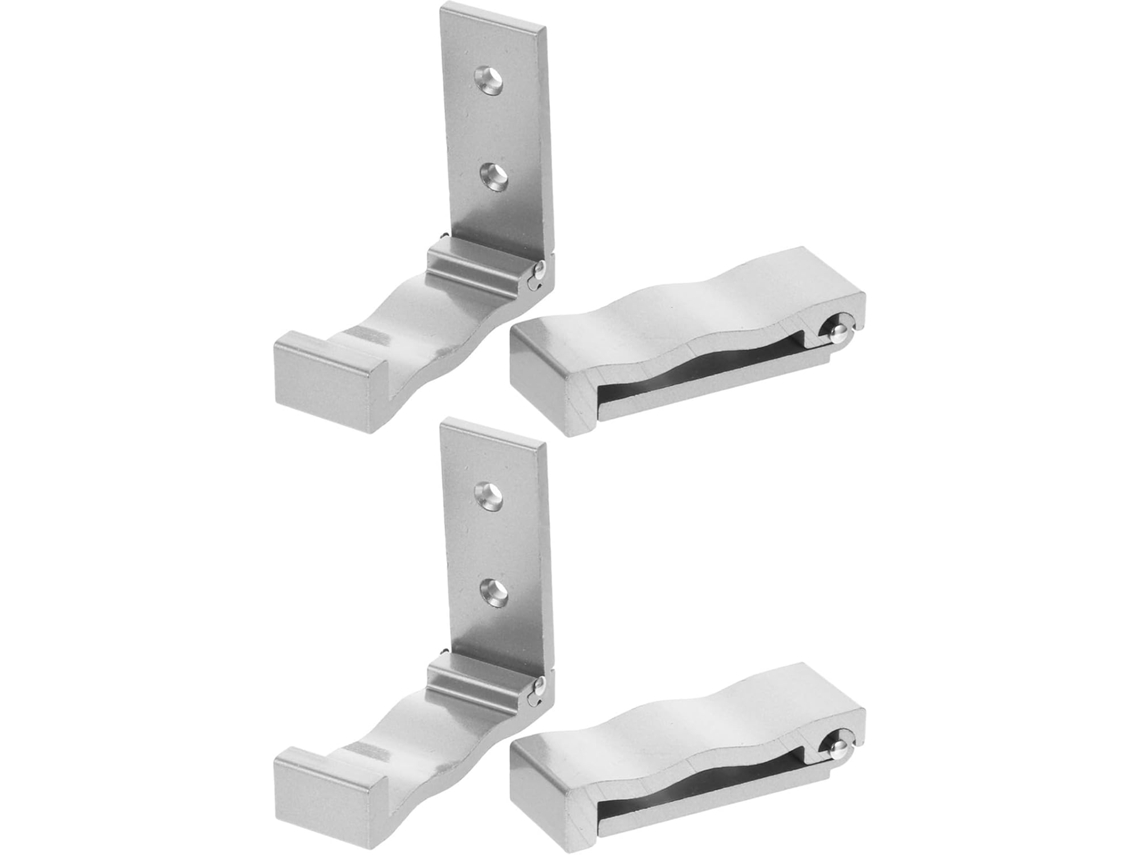 Conjunto De 4 Ganchos Parede Dobráveis Metal Para Roupas E Chapéus,