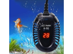 Termostato Submersível Elétrico para Aquário com Controlador Digital de Temperatura, 75w. GOKOCO