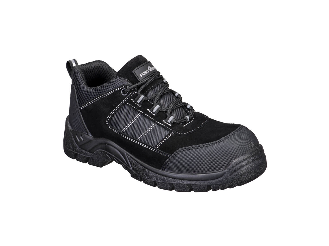 Sapato Composto Têxtil Camurça S1pl Sr Fo: Segurança E Conforto Trigo / 38