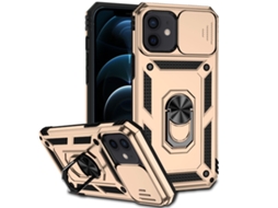 Capa Para Iphone 12 Pro - Suporte Deslizante Para Câmera