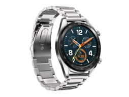 Pulseira Metálica Prateada Para Huawei Watch Gt/gt 2 46mm/gt 2 Pro