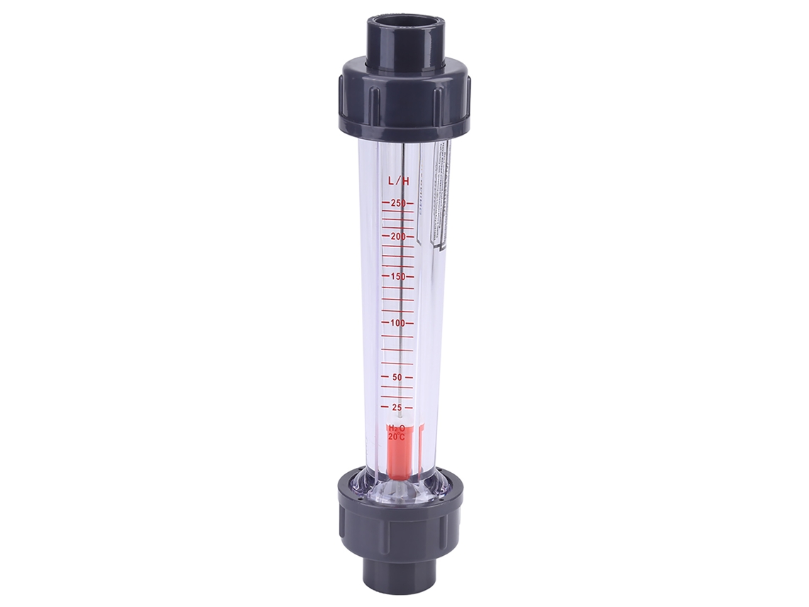 Medidor de Fluxo de Água Instantâneo S/MARCA, tubo plástico 25-250L/h, para indústria química e alimentícia