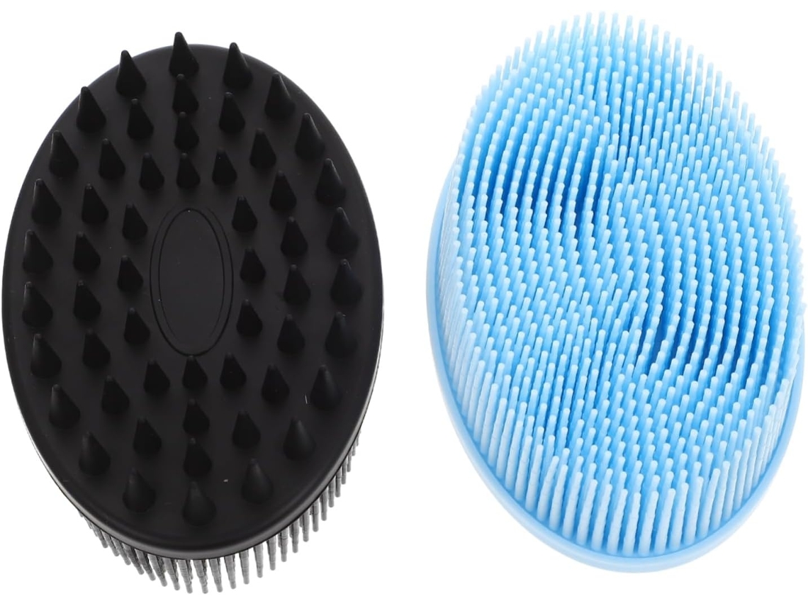 Lurelia Kit De 2 Escovas De Banho Para Bebé De Cuidado Corporal, Massagem Suave E Portátil, Rotina Spa Prático