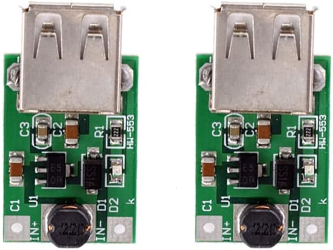 Módulo De Conversão Usb De Alta Velocidade Dc-dc Para Carregador