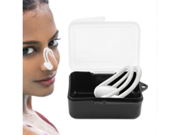Clipe Nasal Para Natação, À Prova D'água, Com Vedação Ergonômica, Para Treinamento De Natação Em Adultos E Crianças, Branco.