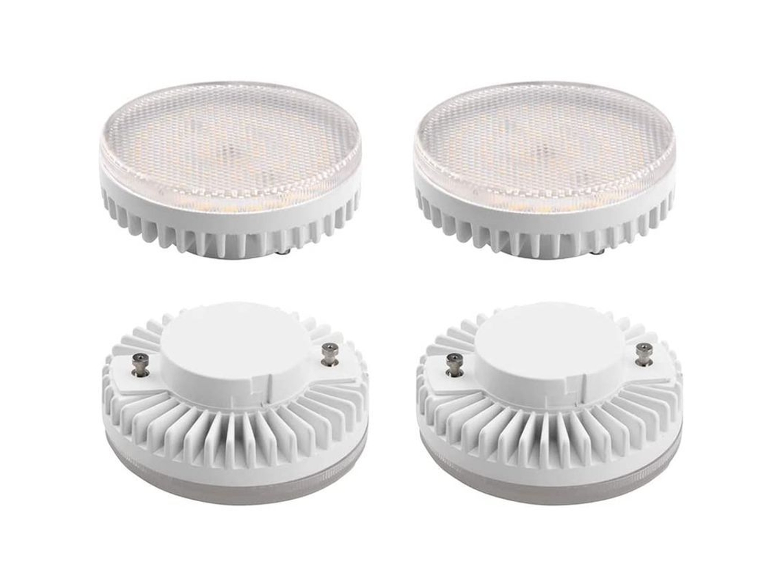 Lâmpada LED Nova Line Gx53 5w 1000lm 6000k, Equivale a 100w, para Armários e Gavetas (4pcs)