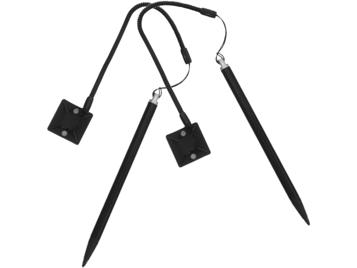 Conjunto De 2 Canetas Stylus Resistivas Com Suporte E Alça Conjunto De 2 Canetas Stylus Resistivas Com Suporte E Alça, Caneta Touch Res Gokoco