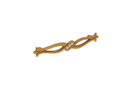 Conjunto de 25 Puxadores em Zamac com 128mm de centro, orvale HARDWAREXCHANGE