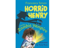 Livro Zombie Vampire de Francesca Simon (Inglês)