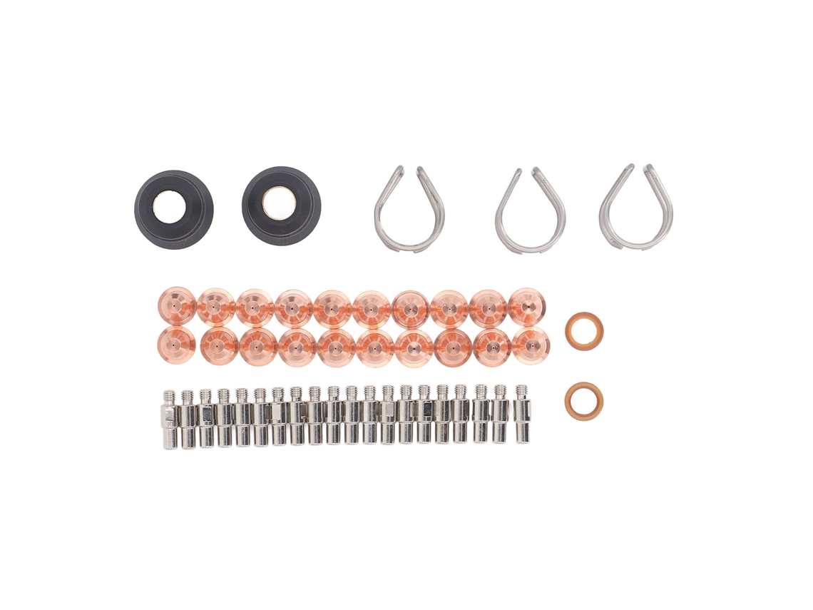 Kit De Acessórios Para Torches De Plasma Laxiscreed Com Consumíveis, Eletrodos E Bicos De Alta Qualidade