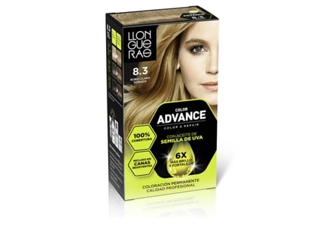 Coloraã§ã£o Permanente Llongueras Color Advance (nâº 8,3 Rubio Claro Dorado)