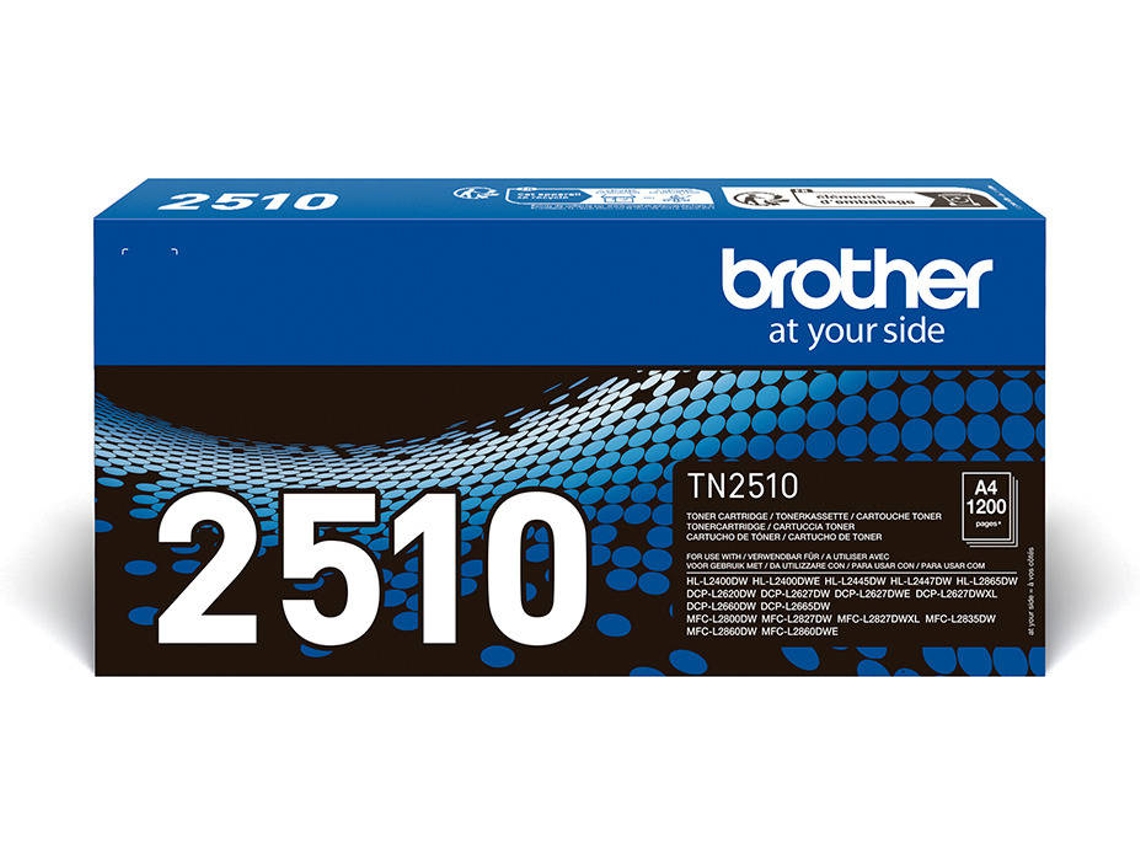 Toner Brother Tn2510 (Preto)