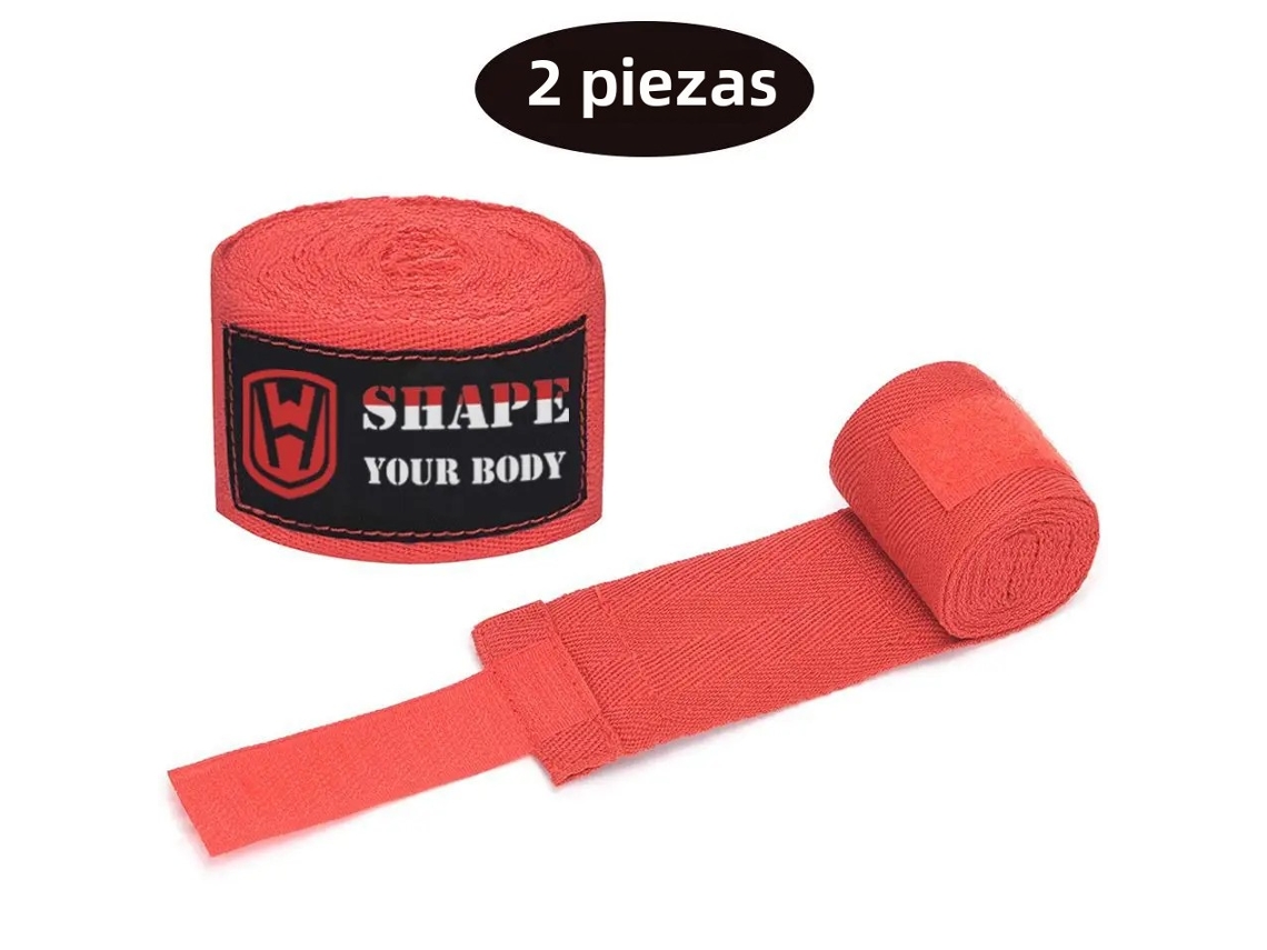 (vermelho 3m) Bandagens De Boxe, Muay Thai, Bandagens De Mão Para Esportes De Combate Para Adultos, Masculinos E Femininos