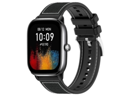 Pulseira De Relógio Híbrida De Nylon Trançado E Silicone Xdfind