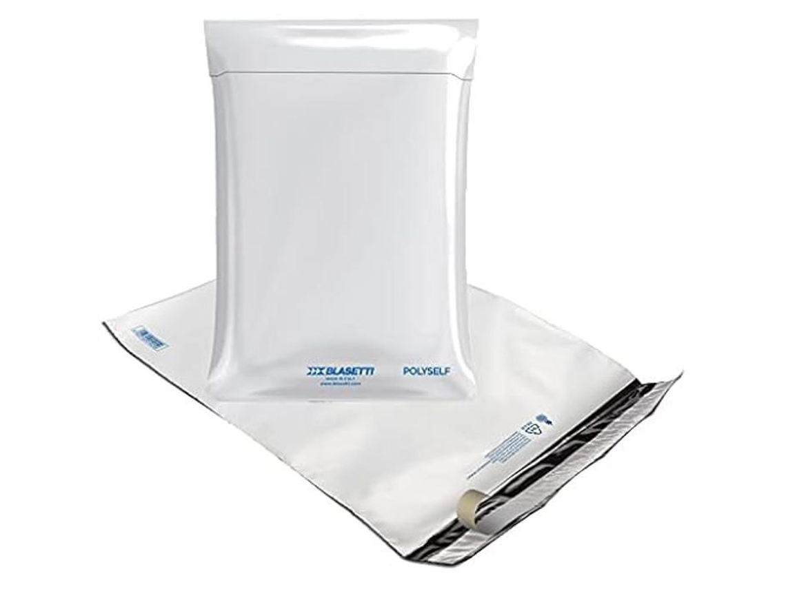 Sacos Polyself para Corredores BLASETTI BLASETTI 94420 Branco/Cinza 27 X 35 Cm C4