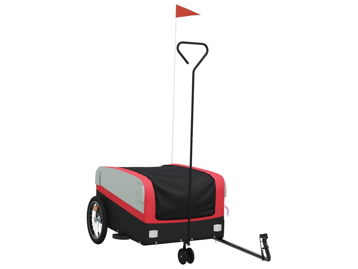Bike Trailer, Bike Trailers Vidaxl Vermelho Ferro (138 X 69 X 58 Cm)