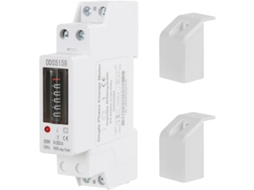 Medidor De Energia Elétrica 1p 5 A Medidor De Energia Monofásico Trilho Din Kwh 220v (contagem Eletrônica) Brilvibera (32)