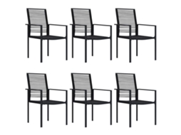 Maison Exclusive - 7 Pcs Conjunto De Jantar Para Jardim