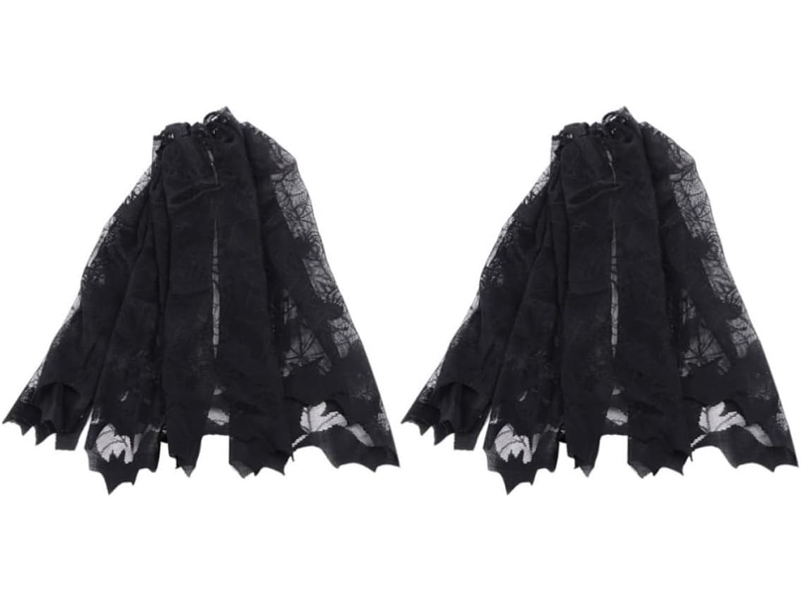 Capa De Renda De 2 Peças Para Abajures E Cúpulas De Halloween