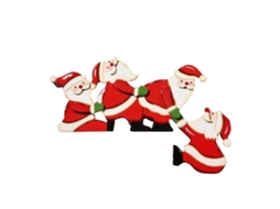Laxiscreed Decoração De Porta De Natal Com Quatro Figuras Festivas Para Idosos
