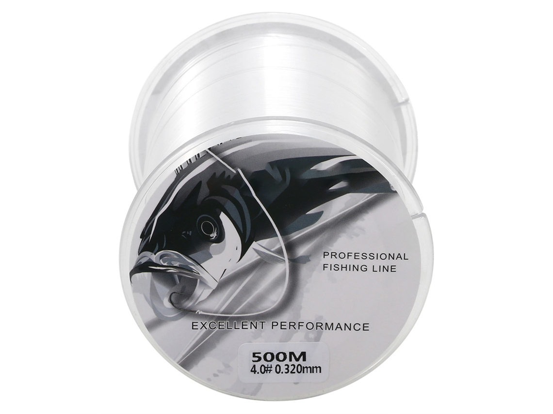 Linha de Pesca Nylon 500m 0,8 8,0n Lixada