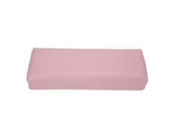 Almofada de mão profissional para salão de beleza, ideal para manicure e nail art, na cor rosa.