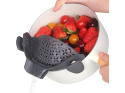Coador Clip Para Panelas E Tigelas De Silicone Resistente Ao Calor, Para Carne Legumes Frutas