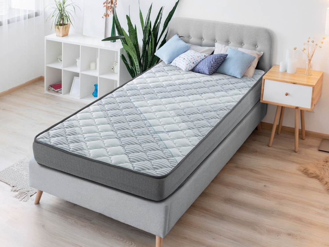 Colchão 120x190x16 Cm Nidra Espuma Supersoft Dureza Média