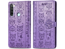 Capa Xiaomi Redmi Note 8 HONGWE. Livro Roxo