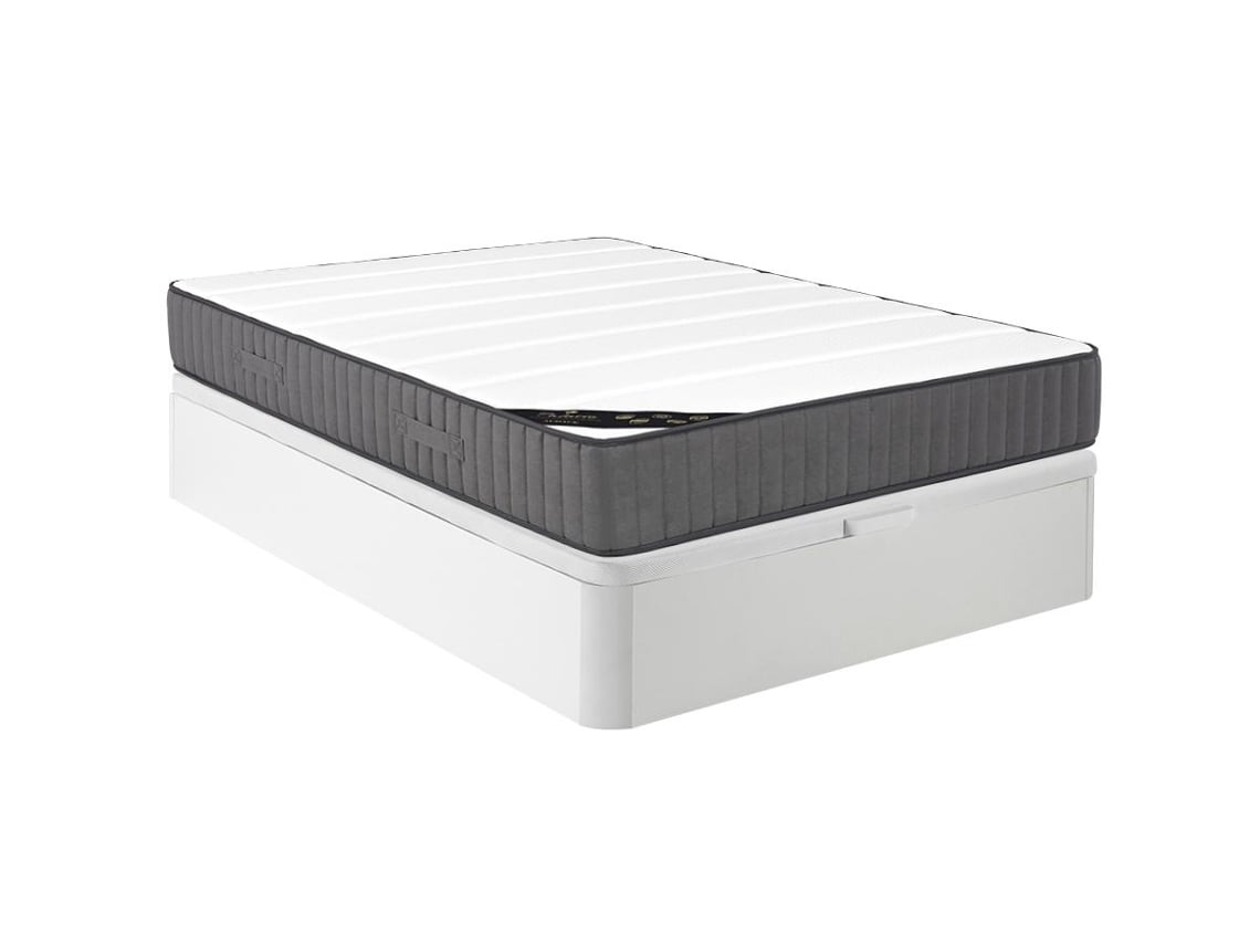 Sommier Cofre Audace PALACIO Tecido Branco (140x190cm)