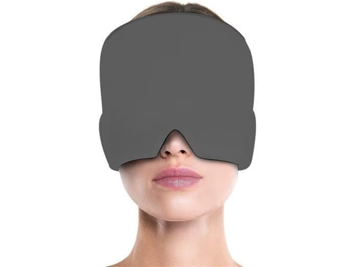 Touca de Gel para Enxaqueca e Dor de Cabeça, Terapia Fria Reutilizável AQUAFORGE