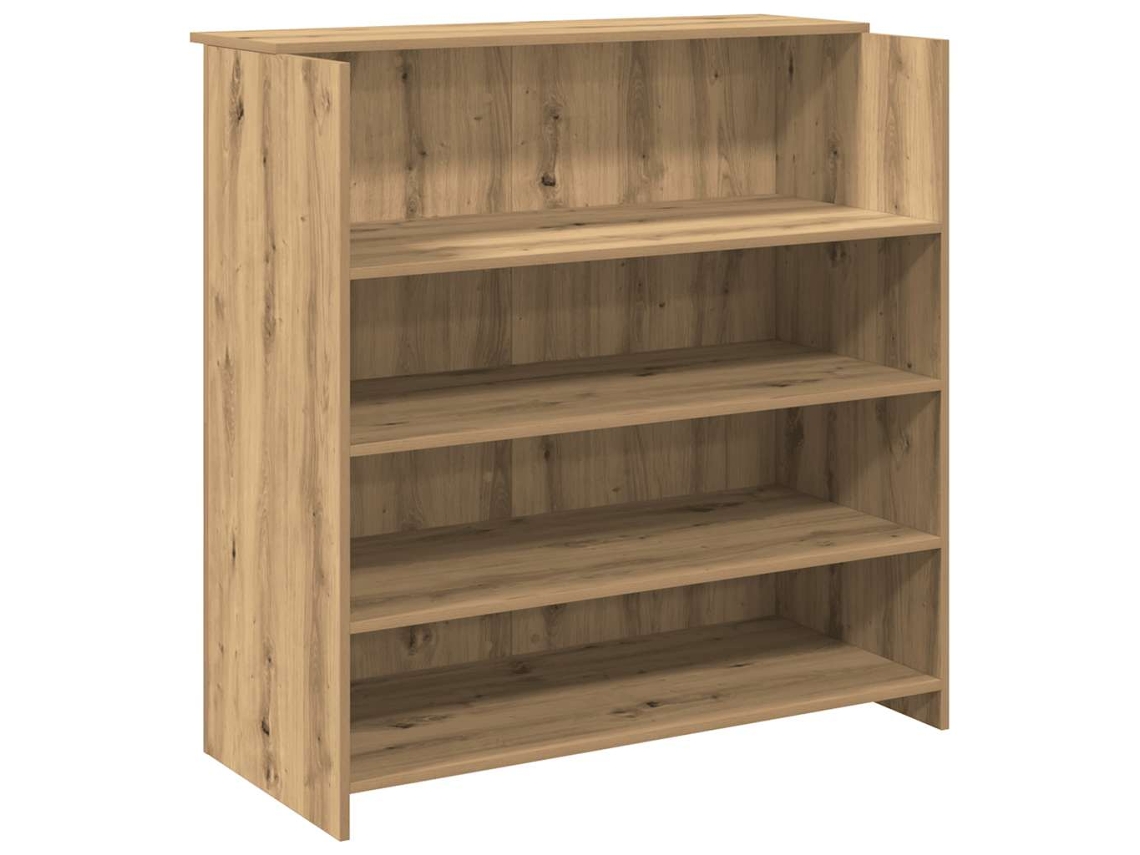 Varanda Recepção 100x50x103,5 cm Madeira Carvalho Artisiano MAISON EXCLUSIVE