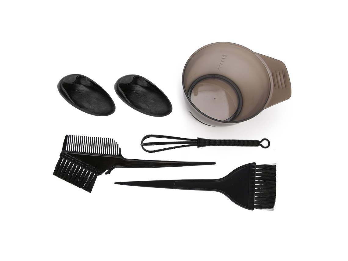 Pincel Para Colorir Cabelo, Copo De Mistura E Ferramentas De Tintura