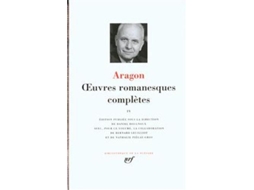 Livro Oeuvres Romanesques Complètes Volume 3 de Louis Aragon (Francês - Capa Dura)