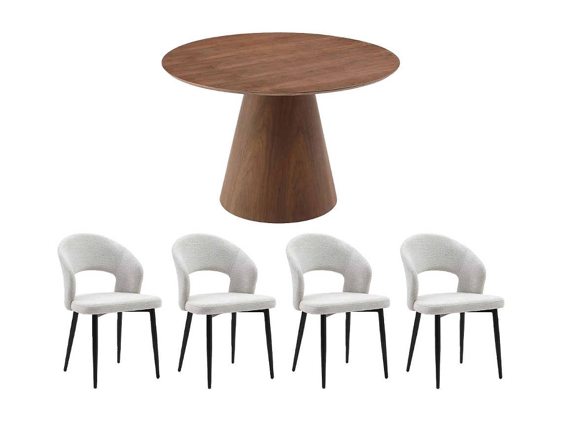 Conjunto Mesa E Cadeiras Antaliza