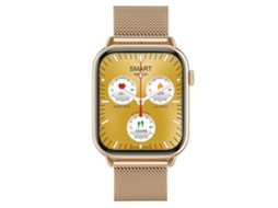 Smartwatches Tela Hd de 1 9 Polegadas Proteção Contra Poeira e À Prova DÁgua Ip68 Dourado YEMAESRE